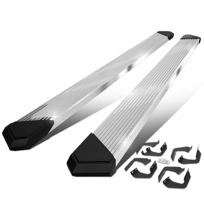 ESTRIBOS 6" - 07-21 TOYOTA TUNDRA - CREWMAX - CHROME / BLACK