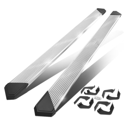 ESTRIBOS 6" - 07-21 TOYOTA TUNDRA - CREWMAX - CHROME / BLACK