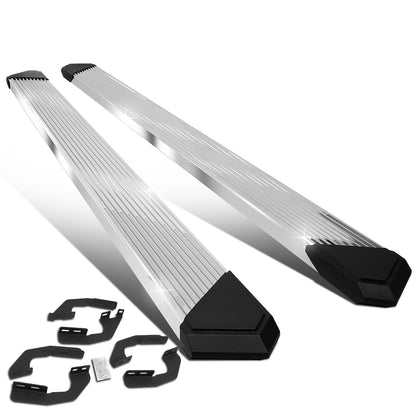 ESTRIBOS 6" - 05-21 TOYOTA TACOMA - DOUBLE CAB - CHROME / BLACK