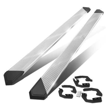 ESTRIBOS 6" - 05-21 TOYOTA TACOMA - DOUBLE CAB - CHROME / BLACK