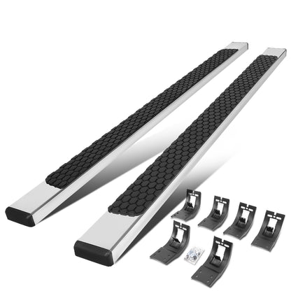 ESTRIBOS 5" - HONEYCOMB STEP PAD - 09-18 DODGE RAM 1500 / 11-20 DODGE RAM 2500, 3500 / 2019 DODGE RAM 1500 CLASSIC - EXTENDED CAB - CHROME / BLACK