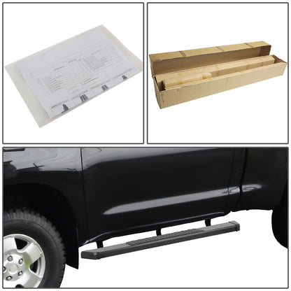 ESTRIBOS 5.5" - HONEYCOMB STEP PAD - 07-18 CHEVY SILVERADO 1500, GMC SIERRA 1500 / 07-19 CHEVY SILVERADO 2500HD, SILVERADO 3500HD, GMC SIERRA 2500HD, SIERRA 3500HD - REGULAR CAB - BLACK