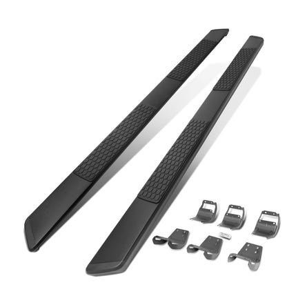 ESTRIBOS 5.5" - HONEYCOMB STEP PAD - 15-20 FORD F-150 / 17-20 FORD F-250, F-350 - EXTENDED CAB - BLACK