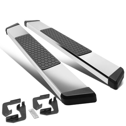 ESTRIBOS 5.5" - HONEYCOMB STEP PAD - 07-21 TOYOTA TUNDRA - STANDARD CAB - CHROME / BLACK