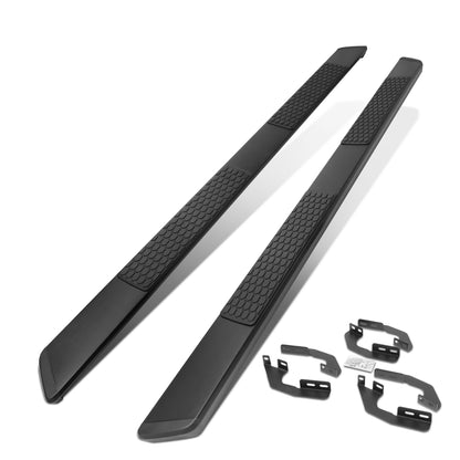 ESTRIBOS 5.5" - HONEYCOMB STEP PAD - 05-21 TOYOTA TACOMA - DOUBLE CAB - BLACK