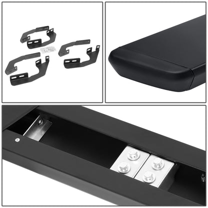 ESTRIBOS 5.5" - HONEYCOMB STEP PAD - 05-21 TOYOTA TACOMA - DOUBLE CAB - BLACK