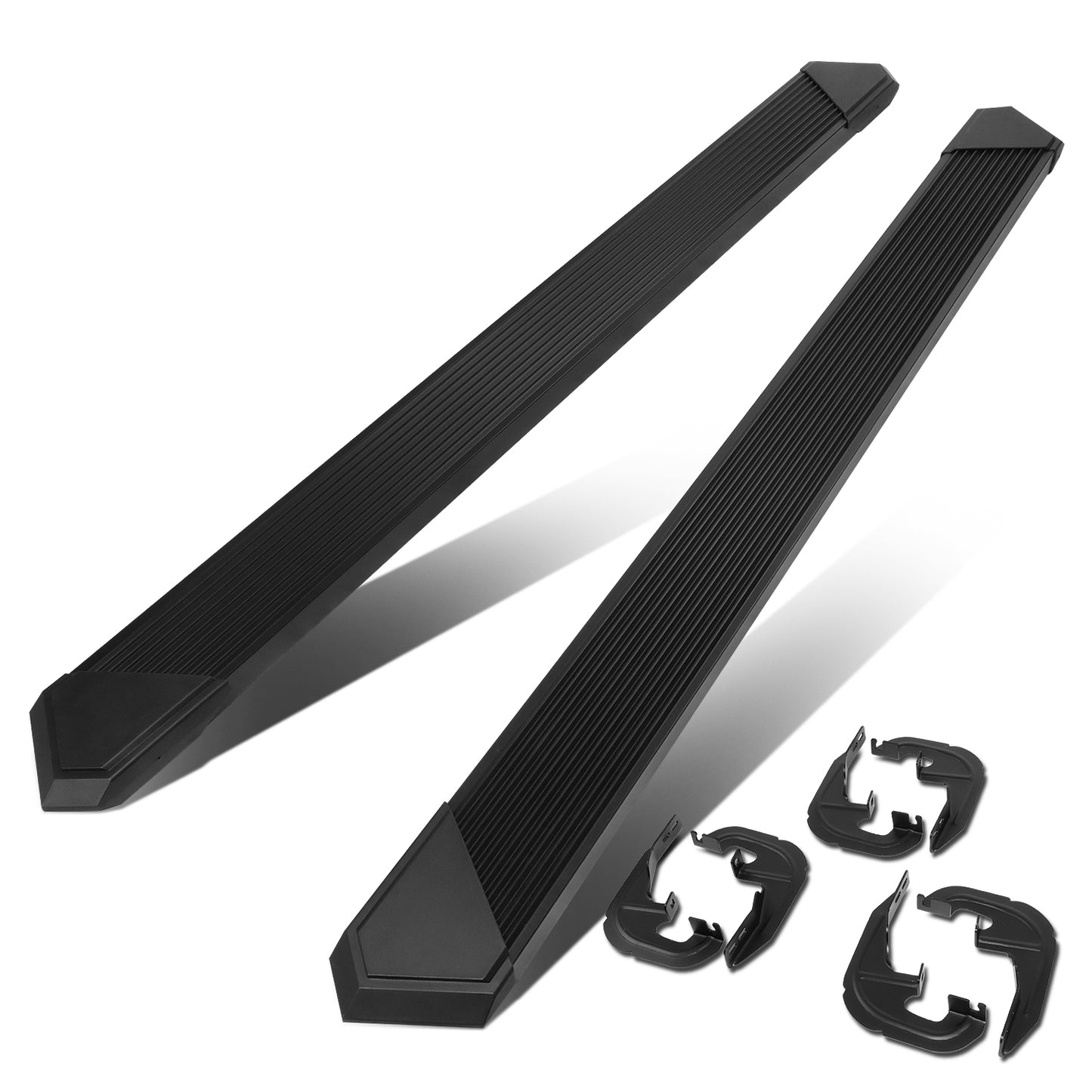 ESTRIBOS 6" - 19-21 CHEVY SILVERADO 1500, GMC SIERRA 1500 / 20-21 CHEVY SILVERADO 2500HD, SILVERADO 3500HD, GMC SIERRA 2500HD, SIERRA 3500HD - EXTENDED CAB - BLACK