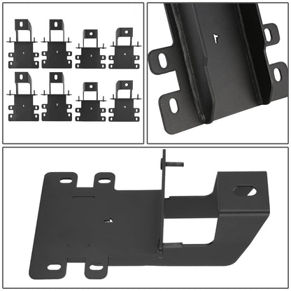 ESTRIBOS 6" - OE TUBULAR SIDE STEPS - 20-22 JEEP GLADIATOR - BLACK