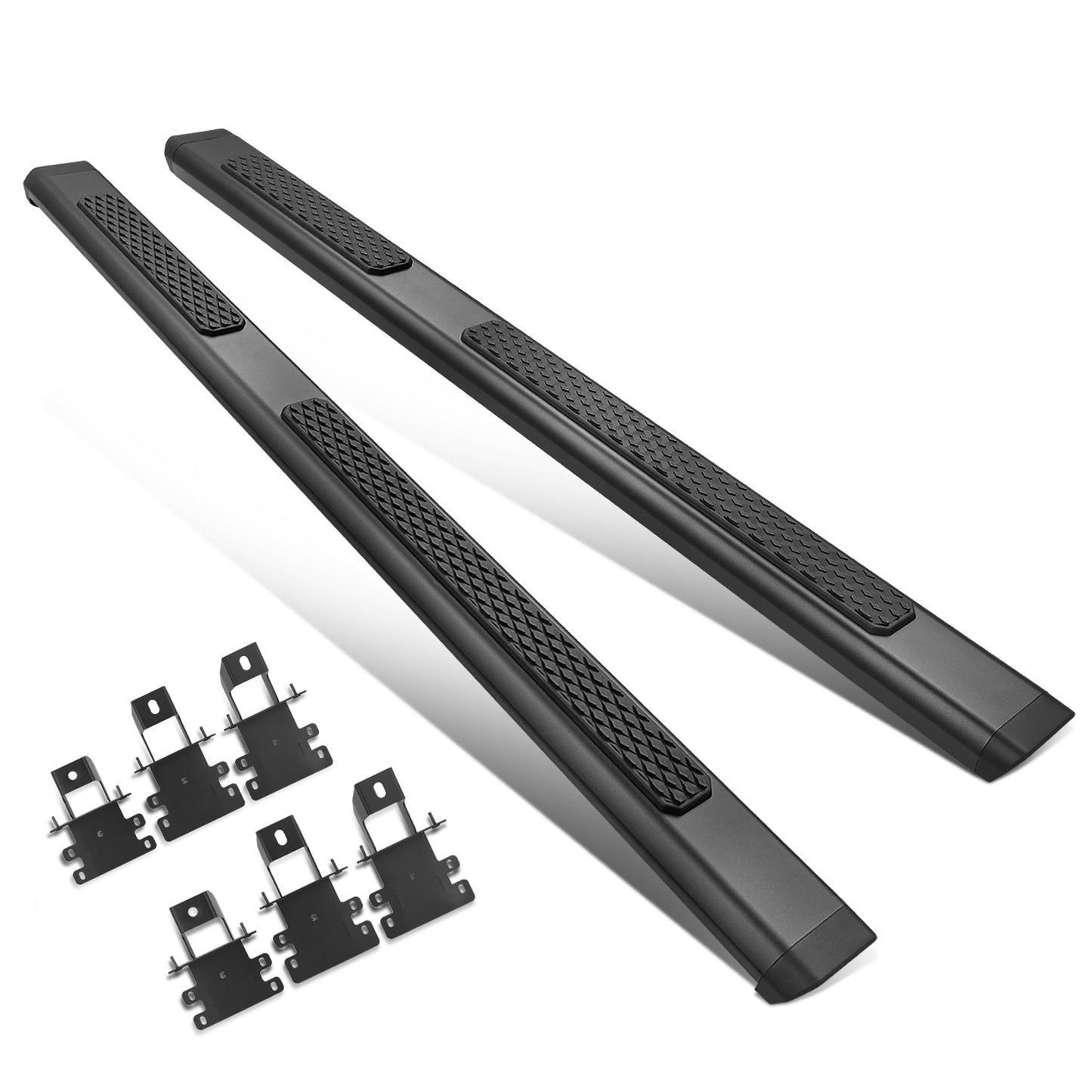 ESTRIBOS 6" - OE TUBULAR SIDE STEPS - 18-22 JEEP WRANGLER JL 4DR - BLACK