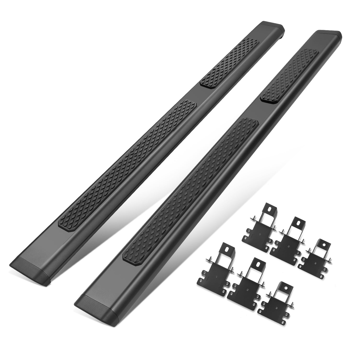ESTRIBOS 6" - OE TUBULAR SIDE STEPS - 18-22 JEEP WRANGLER JL 4DR - BLACK