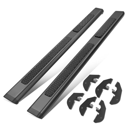 ESTRIBOS 6" - OE TUBULAR SIDE STEPS - 07-17 JEEP WRANGLER JK 4DR / 2018 JEEP WRANGLER JK 4DR (FITS WRANGLER JK MODEL ONLY. DOES NOT FIT 2018 WRANGLER JL) - BLACK