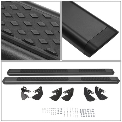 ESTRIBOS 6" - OE TUBULAR SIDE STEPS - 07-17 JEEP WRANGLER JK 4DR / 2018 JEEP WRANGLER JK 4DR (FITS WRANGLER JK MODEL ONLY. DOES NOT FIT 2018 WRANGLER JL) - BLACK