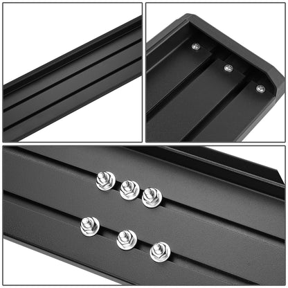 ESTRIBOS 6" - OE TUBULAR SIDE STEPS - 07-17 JEEP WRANGLER JK 4DR / 2018 JEEP WRANGLER JK 4DR (FITS WRANGLER JK MODEL ONLY. DOES NOT FIT 2018 WRANGLER JL) - BLACK