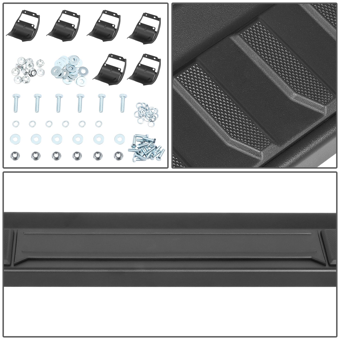 ESTRIBOS 22-23 FORD F-150 SUPERCREW CAB, BLACK