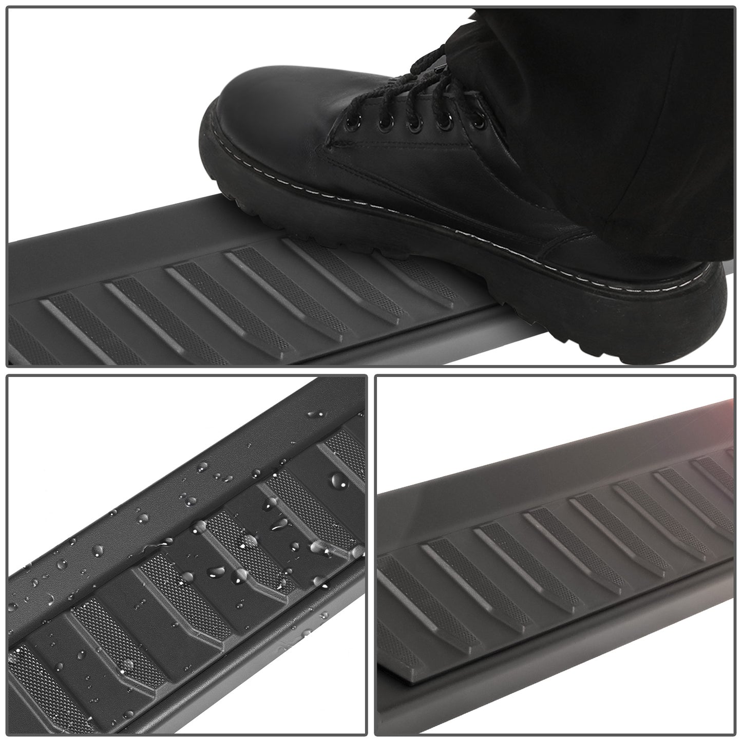 ESTRIBOS 22-23 FORD F-150 SUPERCREW CAB, BLACK