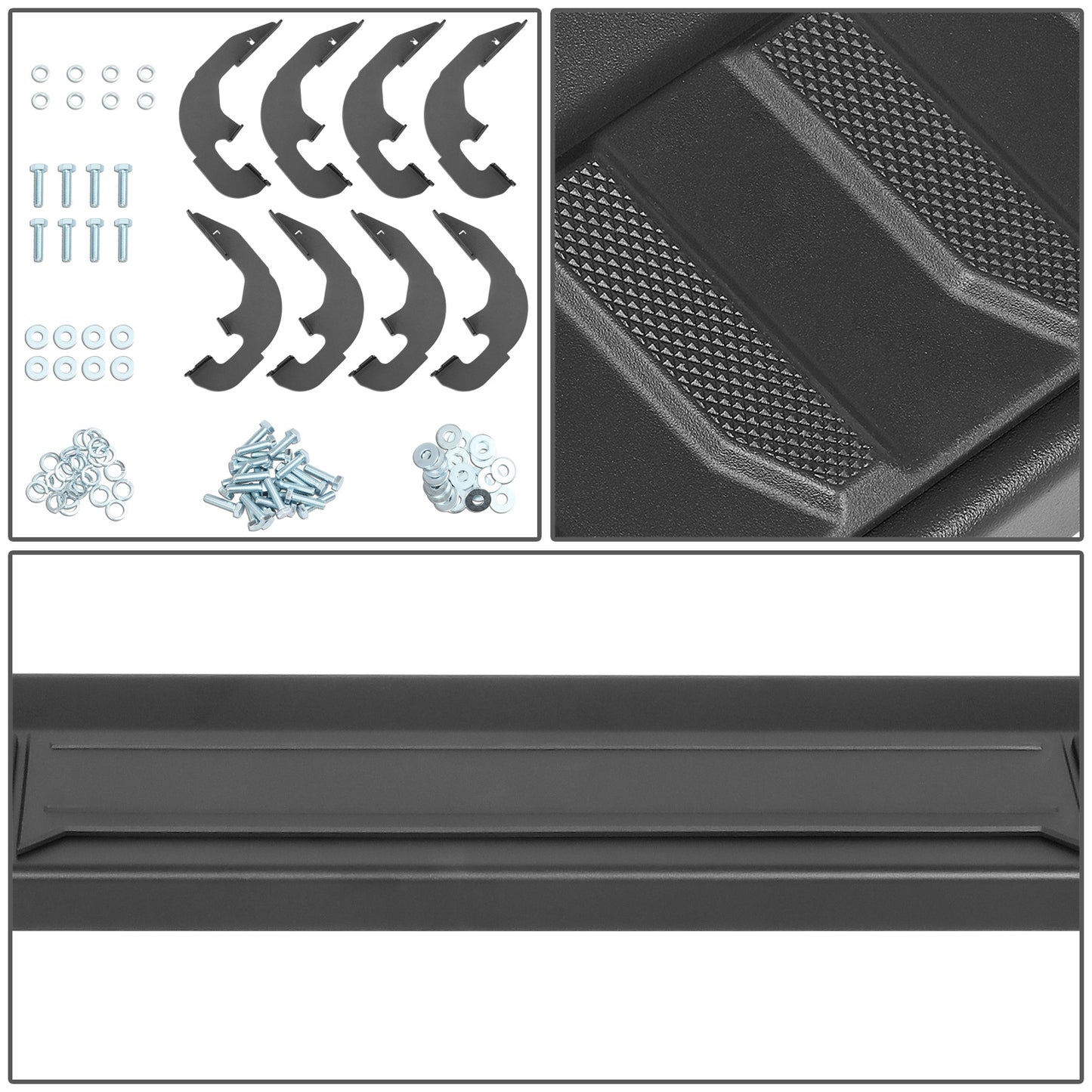 ESTRIBOS 19-22 SILVERADO CREW CAB  BLACK