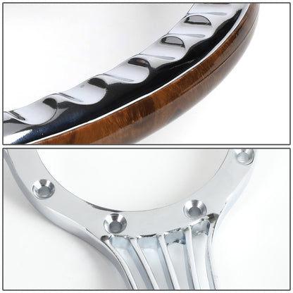 VOLANTE STEERING WHEEL - BANJO STYLE STEERING WHEEL - WOODEN