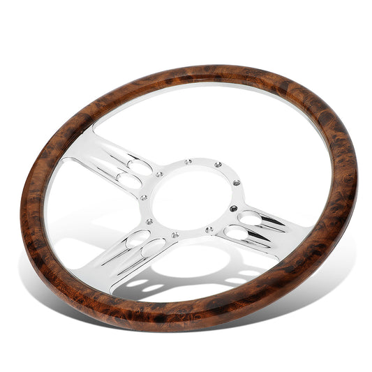 VOLANTE STEERING WHEEL - BANJO STYLE STEERING WHEEL - WOODEN T2 STYLE