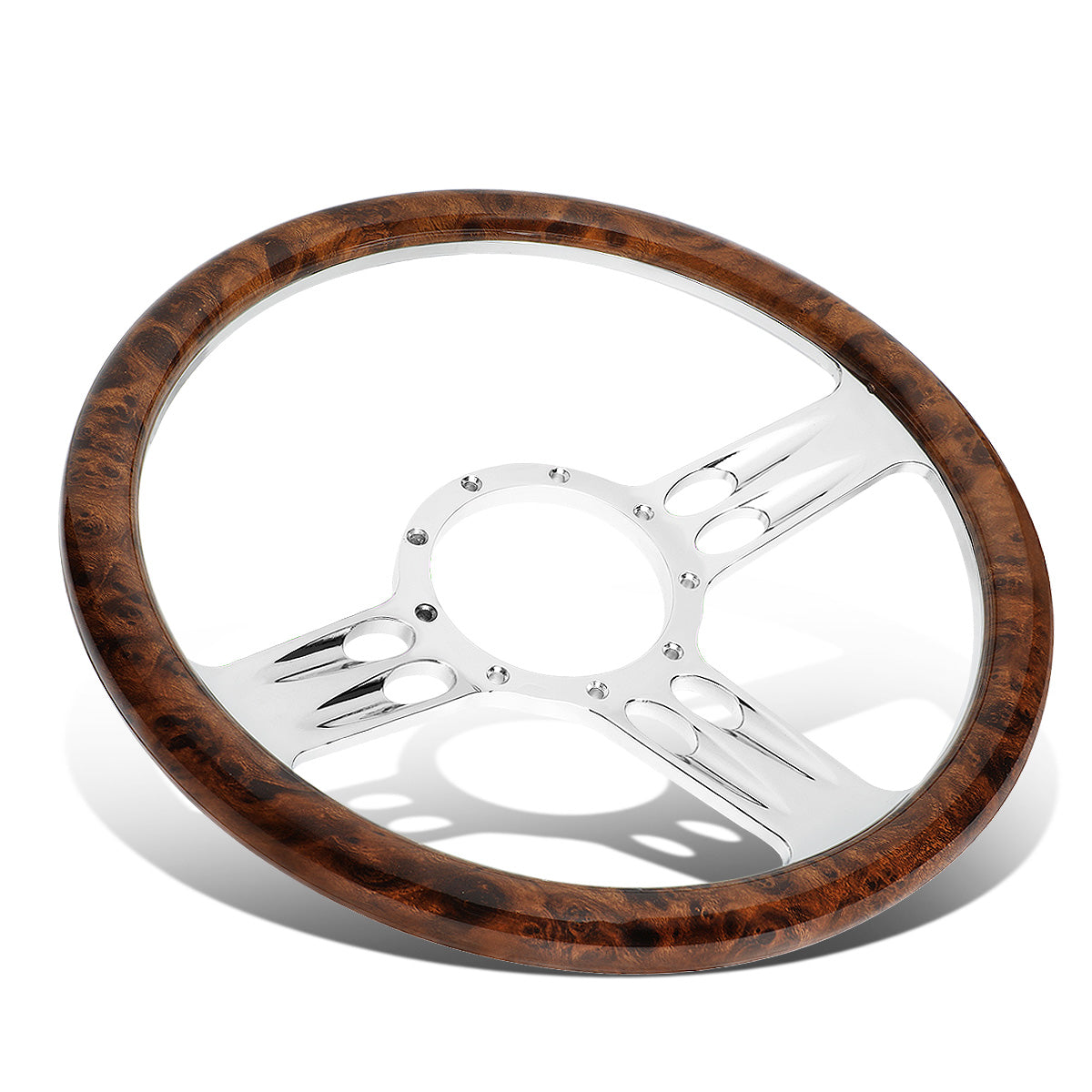VOLANTE STEERING WHEEL - BANJO STYLE STEERING WHEEL - WOODEN T2 STYLE