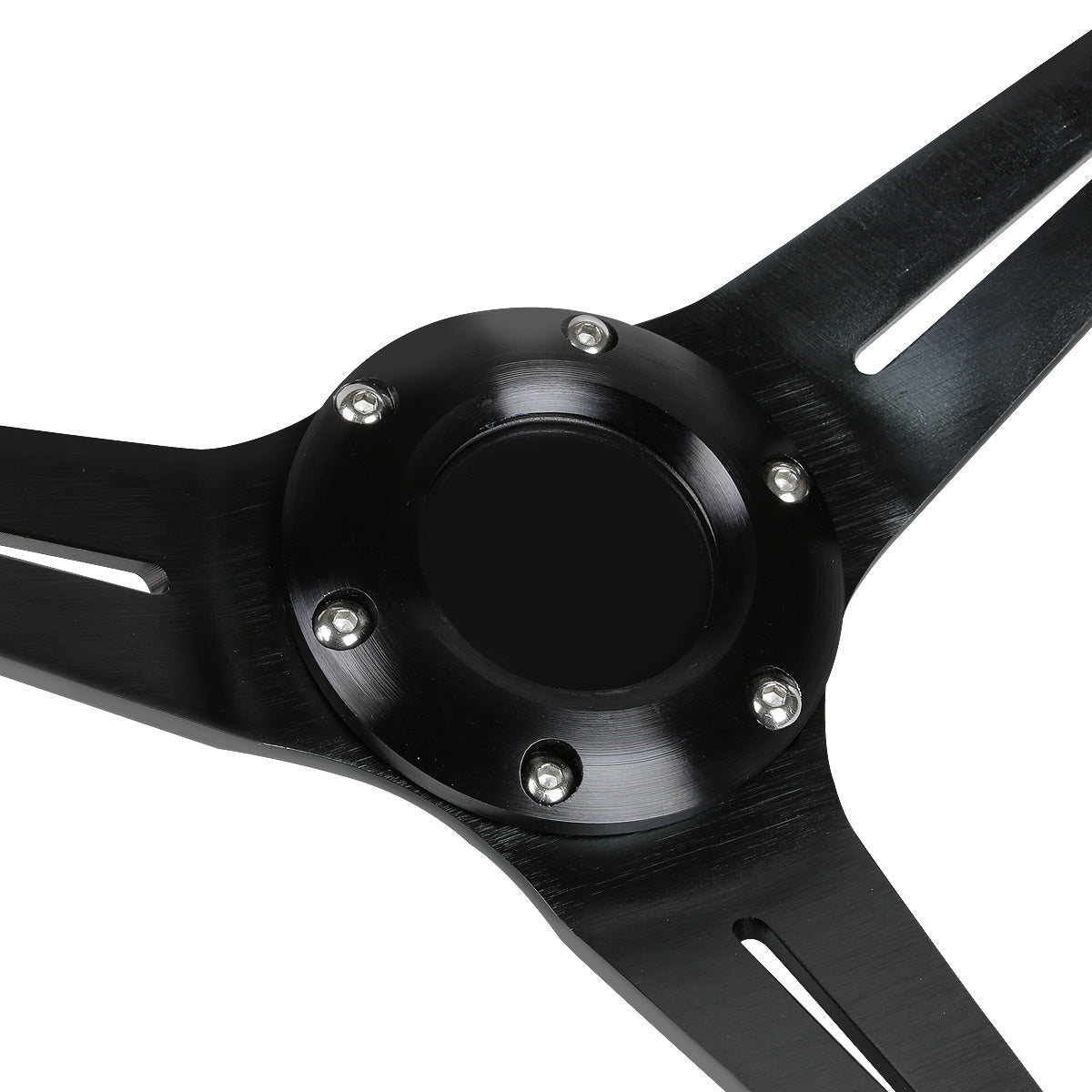 VOLANTE STEERING WHEEL - 350MM - PURPLE STRIPE - PVC LEATHER - 6-BOLT