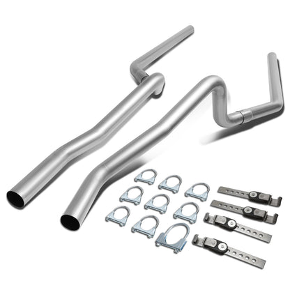 CATBACK 99-06 CHEVY SILVERADO, GMC SIERRA / 2007 CHEVY SILVERADO CLASSIC, GMC SIERRA CLASSIC - FITS VEHICLES WITH 4.3L, 4.8L, 5.3L ENGINES - FOR USE WITH DUAL OUTLET MUFFLER ONLY - FITS VEHICLES WITH 119", 133", 143.5" WHEELBASE