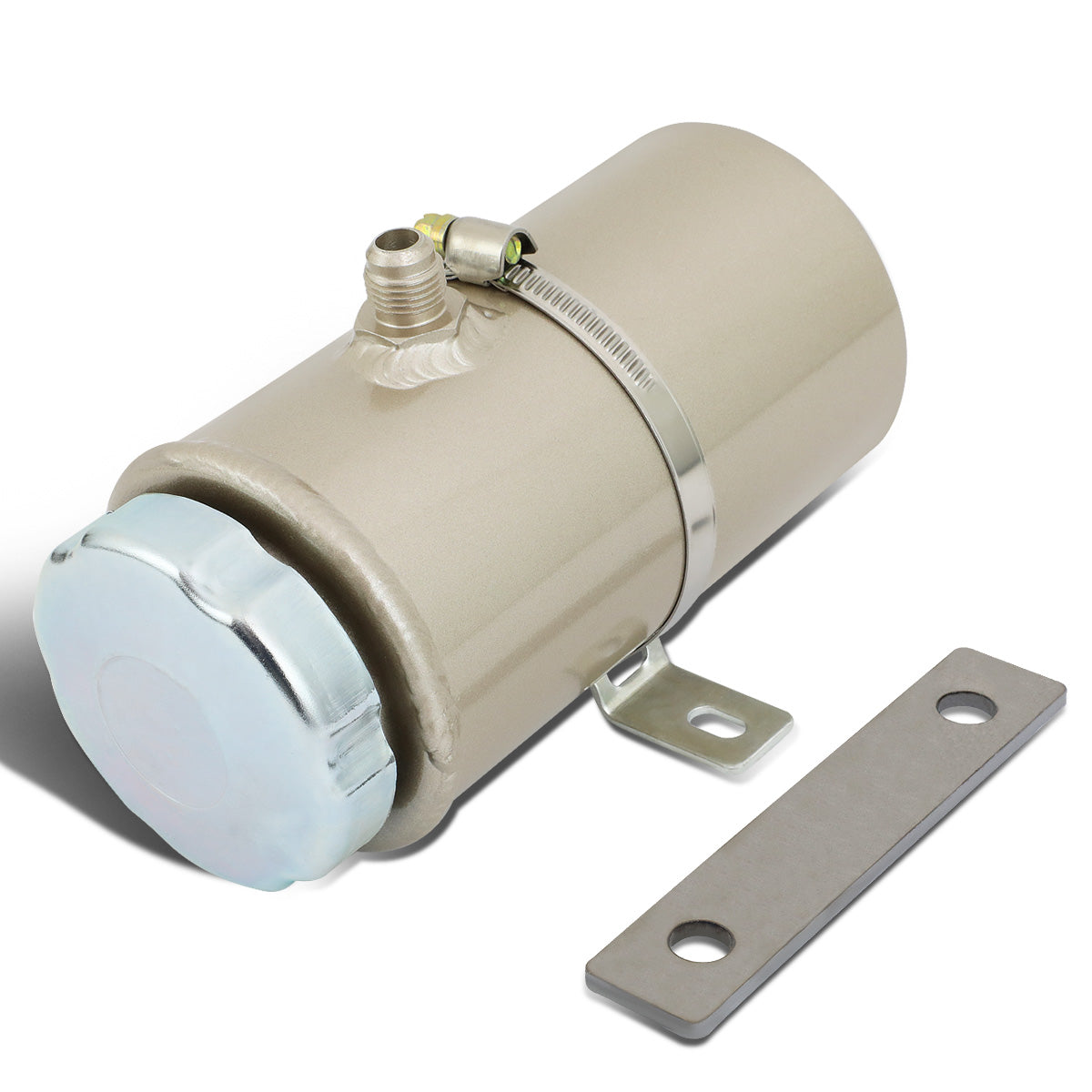 DEPOSITO DE ALUMINIO ALUMINUM - UNIVERSAL POWER STEERING RESERVOIR - MODIFICATIONS REQUIRED FOR INSTALLATION