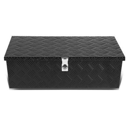 CAJA DE HERRAMIENTAS UNIVERSAL - TRUCK / TRAILER - W/ LOCK & KEY - ALUMINUM - 30" X 13" X 10" - BLACK