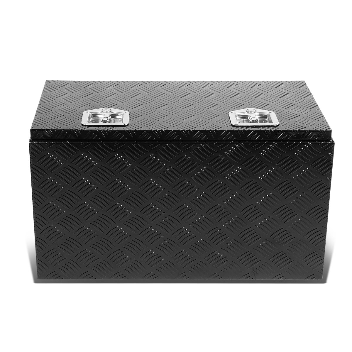CAJA DE HERRAMIENTAS UNIVERSAL - TRUCK / TRAILER - W/ LOCK & KEY - ALUMINUM - 30" X 18" X 17" - BLACK