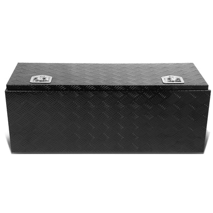 CAJA DE HERRAMIENTAS UNIVERSAL - TRUCK / TRAILER - W/ LOCK & KEY - ALUMINUM - 42" X 18" X 17" - BLACK