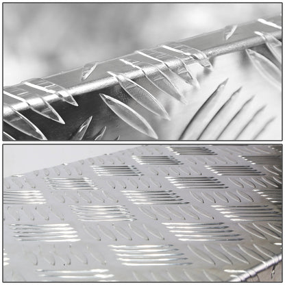 CAJA DE HERRAMIENTAS TRUCK CROSSOVER - W/ LOCK & KEY - ALUMINUM - 69" X 12" X 15.5" - SILVER