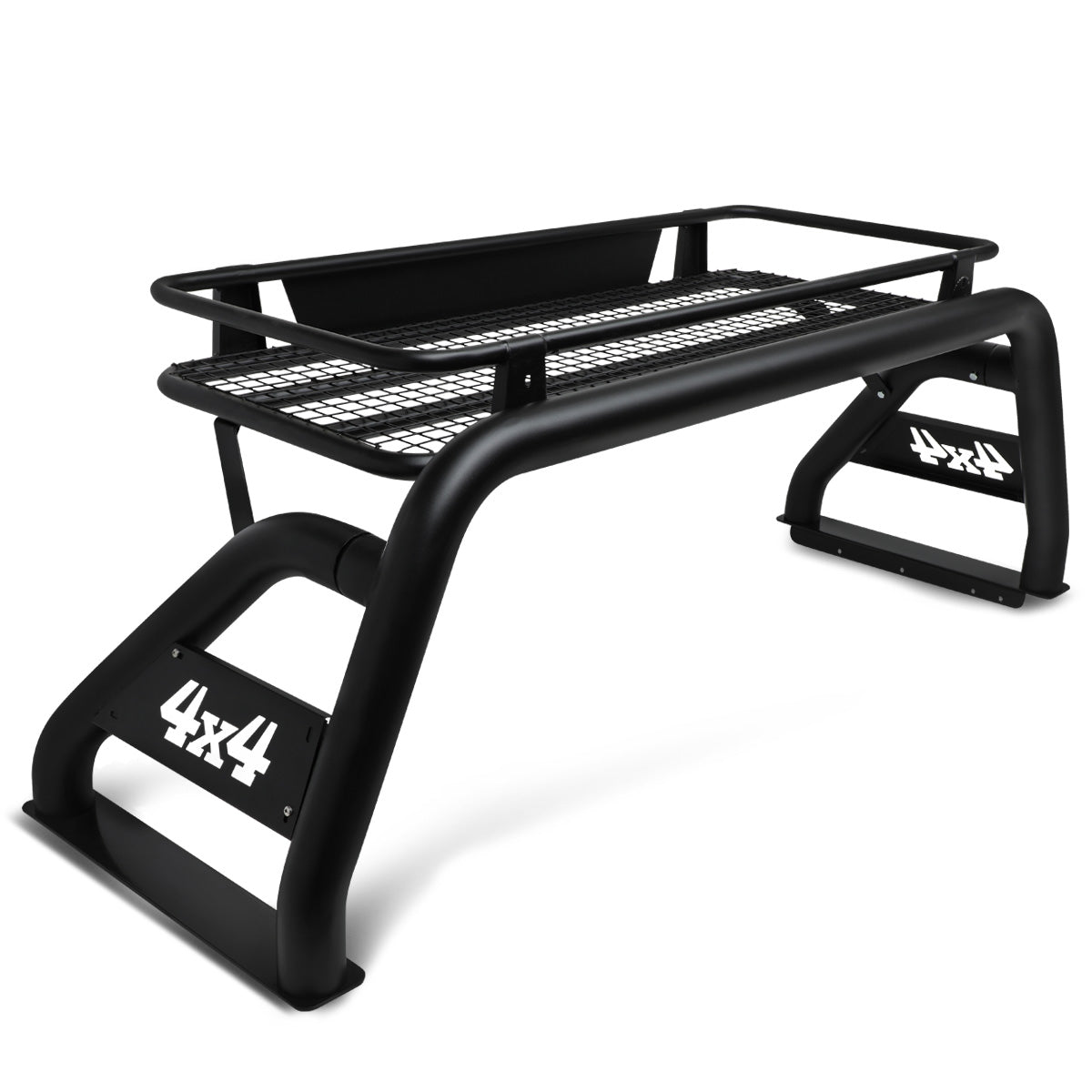 PORTAEQUIPAJE ROLL BAR ROLL BAR + CARGO CARRIER BASKET - 07-18 TOYOTA TUNDRA / 09-18 FORD F-150, F-250, F-350, F-450 SUPER DUTY / 07-18 CHEVY SILVERADO 1500, SILVERADO 2500HD, SILVERADO 3500HD, GMC SIERRA 1500, SIERRA 2500HD, SIERRA 3500HD / 10-18 DODGE