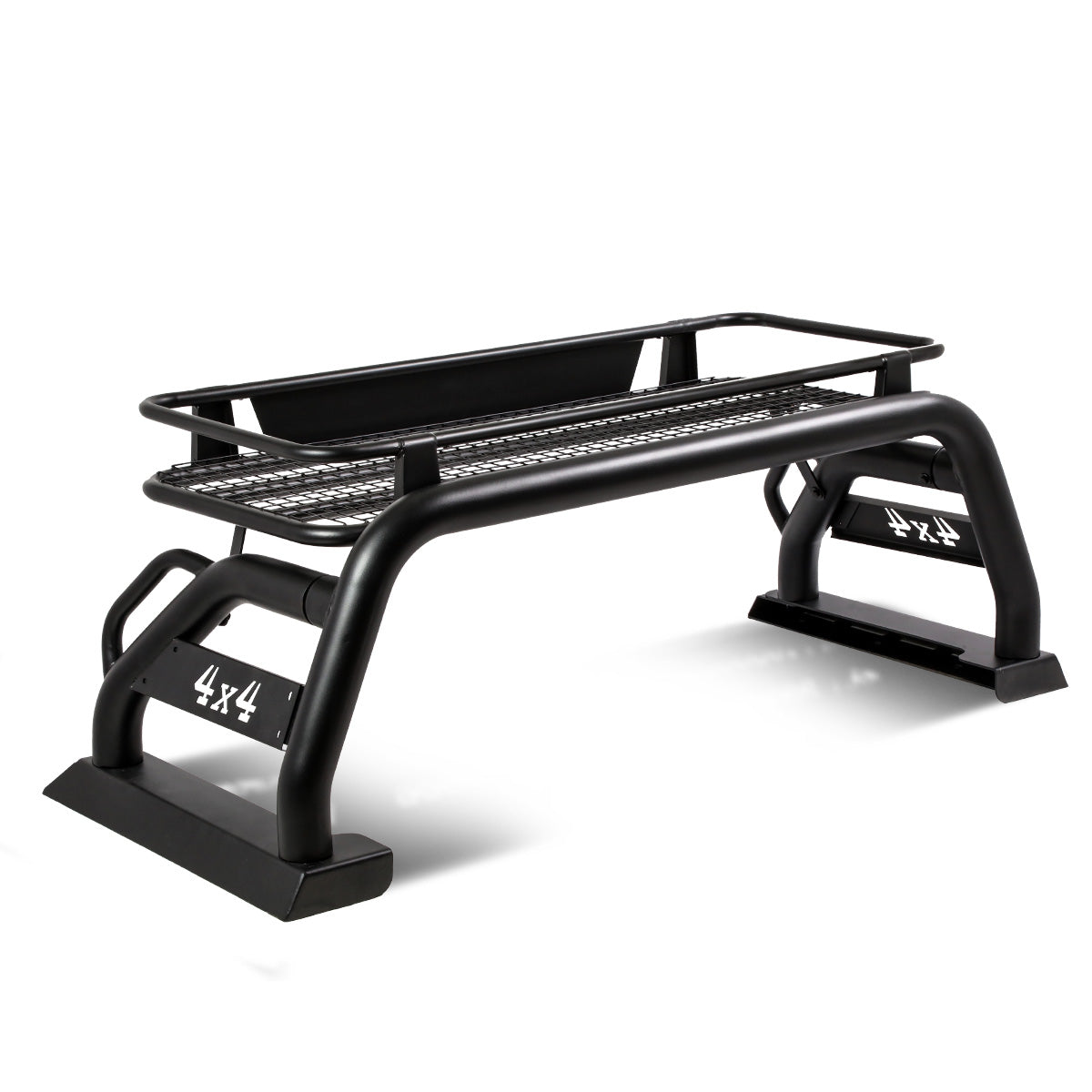 PORTAEQUIPAJE ROLL BAR ROLL BAR + CARGO CARRIER BASKET - 15-19 TOYOTA TACOMA, CHEVY COLORADO, GMC CANYON - BLACK