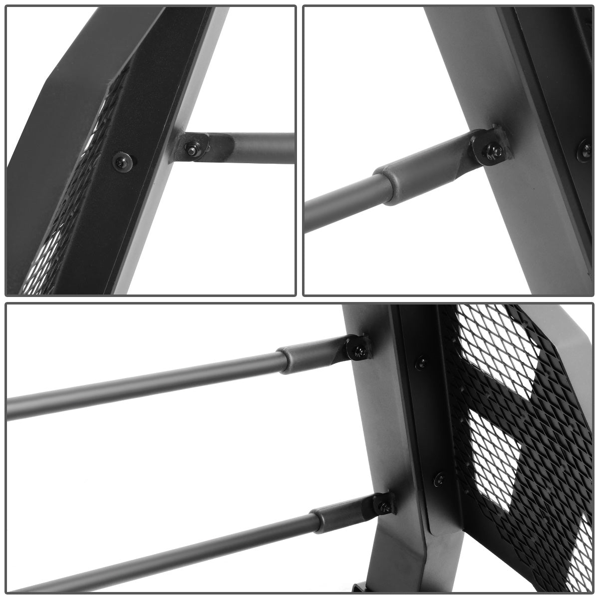 PORTAEQUIPAJE ROLL BAR ROLL BAR - 99-17 FORD F-250, F-350, F-450 SUPER DUTY - FITS STYLESIDE BEDS - BLACK