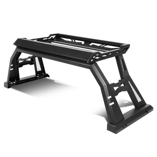 PORTAEQUIPAJE ROLL BAR ROLL BAR + CARGO BOX - 09-18 DODGE RAM 1500 / 10-18 DODGE RAM 2500, 3500 - FITS STYLESIDE, FLEETSIDE MODELS ONLY - DOES NOT FIT STEPSIDE, FLARESIDE MODELS - BLACK