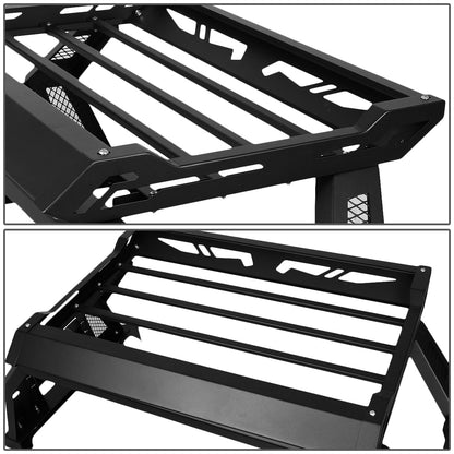 PORTAEQUIPAJE ROLL BAR ROLL BAR + CARGO BOX - 09-18 DODGE RAM 1500 / 10-18 DODGE RAM 2500, 3500 - FITS STYLESIDE, FLEETSIDE MODELS ONLY - DOES NOT FIT STEPSIDE, FLARESIDE MODELS - BLACK