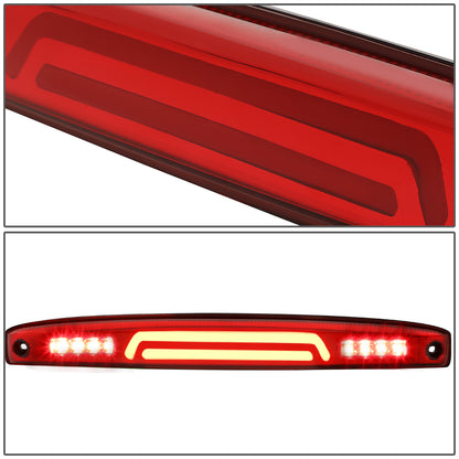 LUZ DE FRENO 03-06 DODGE RAM 2500, 3500 - FITS MODELS WITH OEM TAIL GATE LAMP - 3D - LED - RED