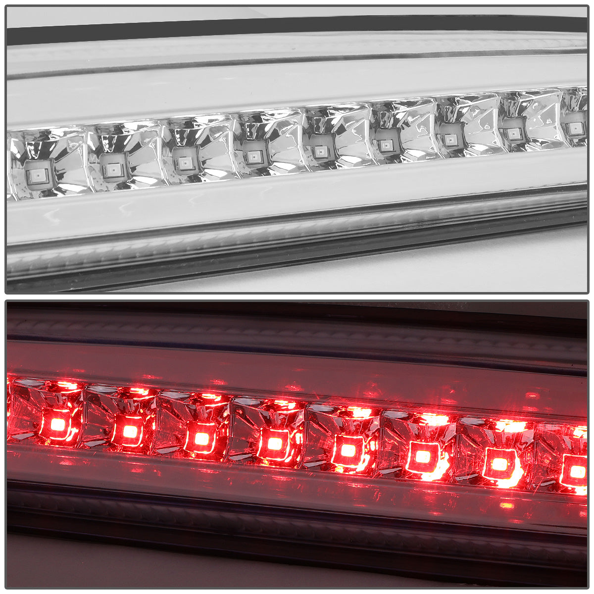 LUZ DE FRENO 03-06 DODGE RAM 2500, 3500 - FITS MODELS WITH OEM TAIL GATE LAMP - LED - CHROME