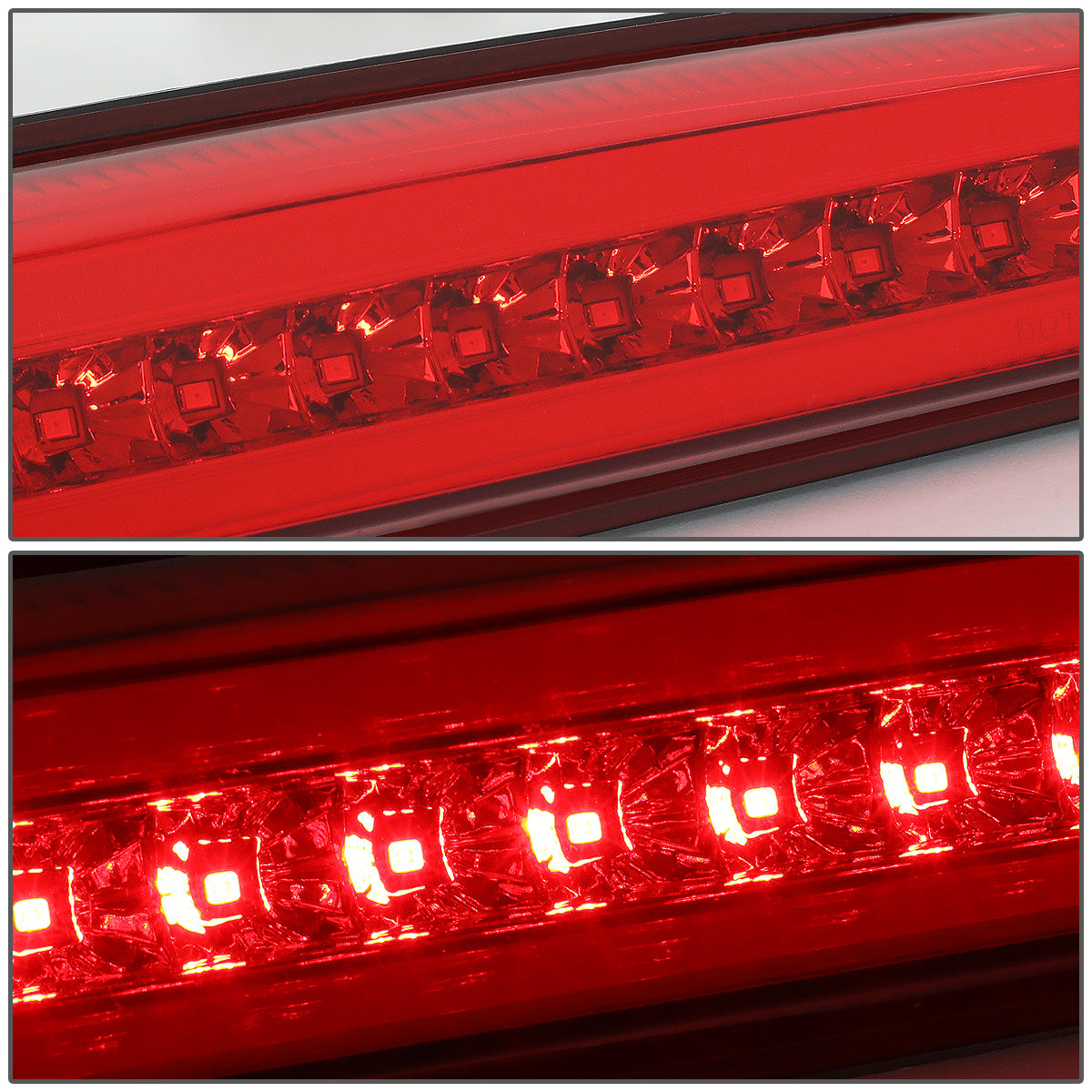 LUZ DE FRENO 03-06 DODGE RAM 2500, 3500 - FITS MODELS WITH OEM TAIL GATE LAMP - LED - RED