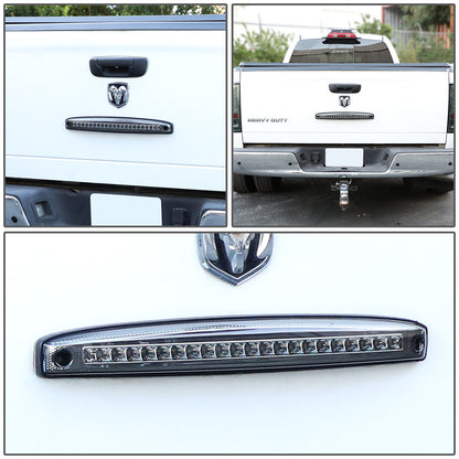 LUZ DE FRENO 03-06 DODGE RAM 2500, 3500 - FITS MODELS WITH OEM TAIL GATE LAMP - LED - SMOKE