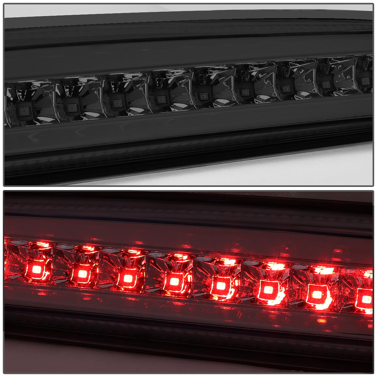 LUZ DE FRENO 03-06 DODGE RAM 2500, 3500 - FITS MODELS WITH OEM TAIL GATE LAMP - LED - SMOKE