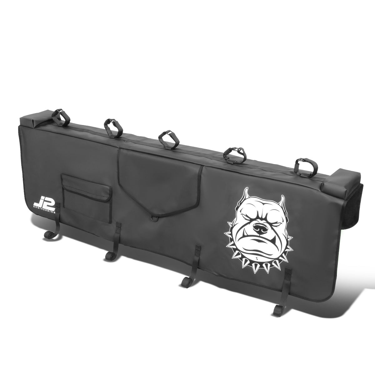 ACCESORIOS 53"W X15"H - WATERPROOF - ADJUSTABLE - FITS TRUCKS WITH TAIL GATES UP TO 53" WIDE