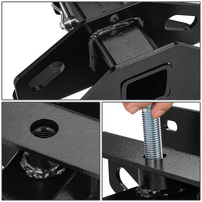 ESCALON TRASERO 03-10 DODGE RAM 1500 / 03-10 DODGE RAM 2500 / 03-10 DODGE RAM 3500 / 11-18 RAM 1500 / 19-24 RAM 1500 CLASSIC / 11-13 RAM 2500 / 11-13 RAM 3500 - WITHOUT FACTORY RECEIVER - CLASS III HITCH - 2" RECEIVER TUBE