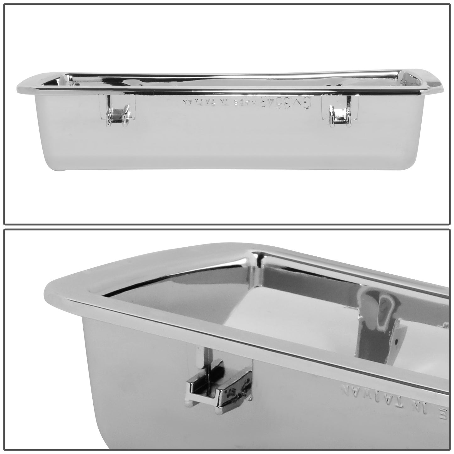 MANIJA DOOR HANDLE COVERS - CHEVY S10 94-04/GMC SONOMA 94-04 - ABS PLASTIC - CHROME