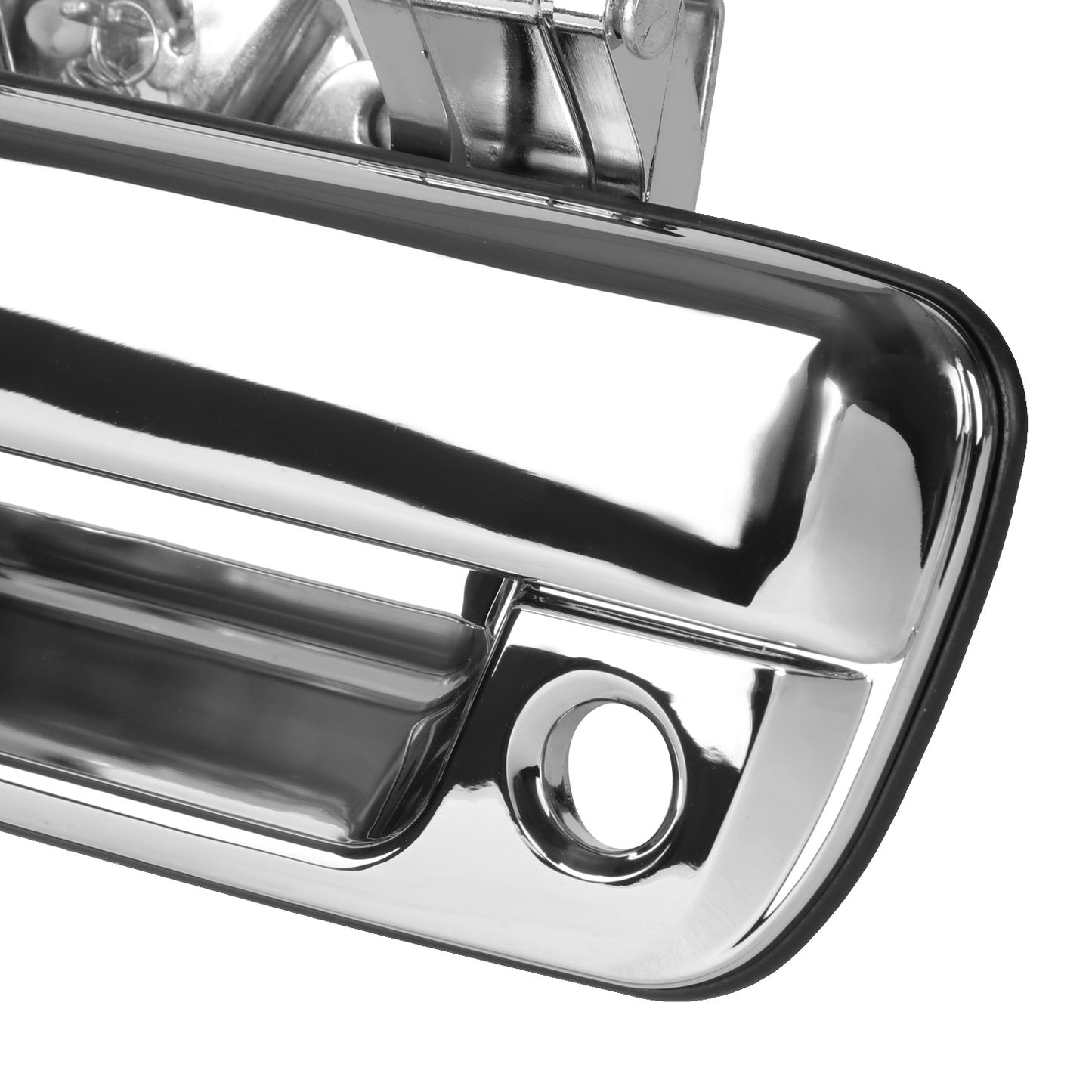 MANIJA DOOR HANDLE COVERS - CHEVY COLORADO 04-12/GMC CANYON 04-12 - ABS PLASTIC / STAINLESS STEEL - CHROME