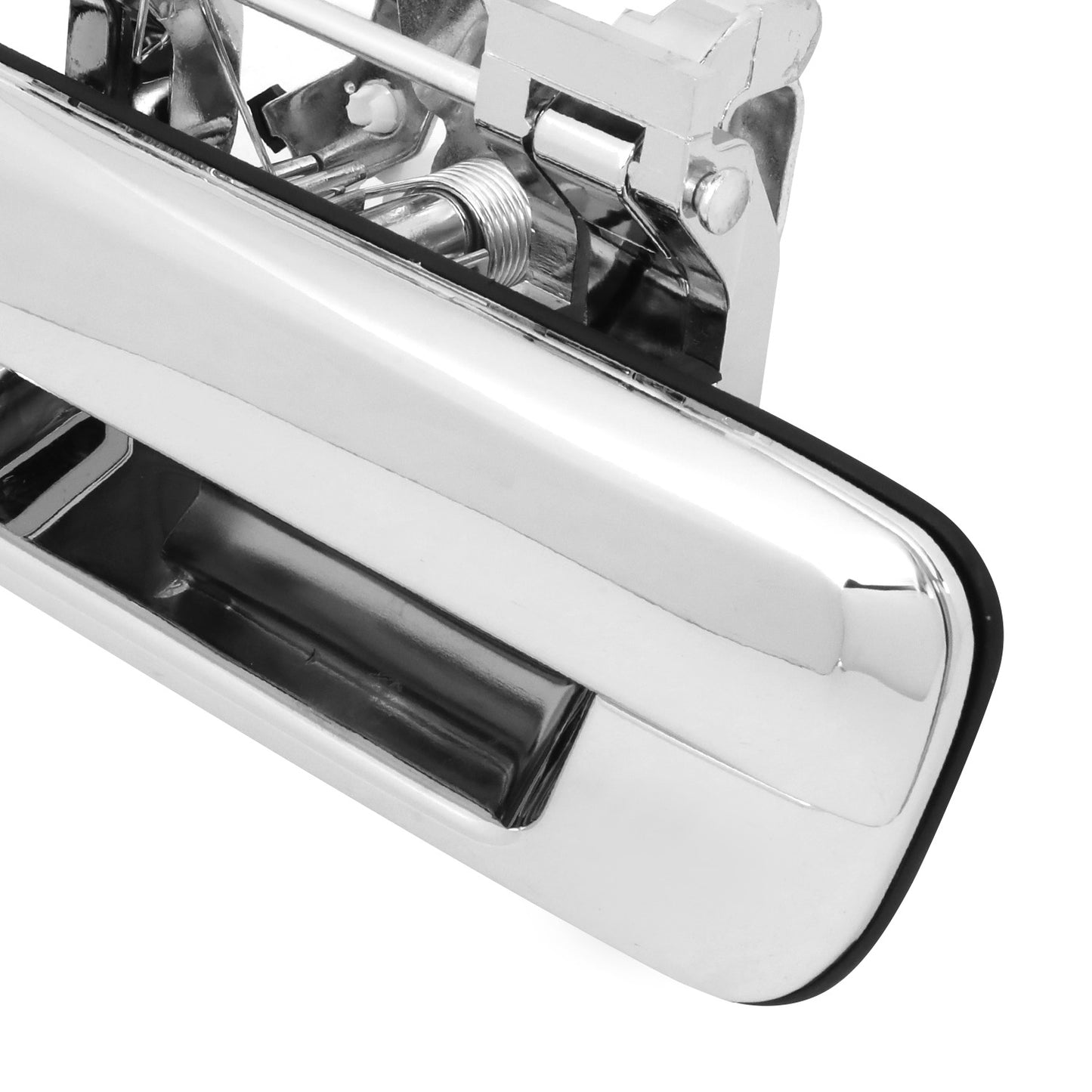MANIJA DOOR HANDLE COVERS - CHEVY COLORADO 04-12/GMC CANYON 04-12 - ABS PLASTIC / STAINLESS STEEL - CHROME