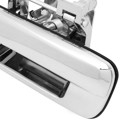MANIJA DOOR HANDLE COVERS - CHEVY COLORADO 04-12/GMC CANYON 04-12 - ABS PLASTIC / STAINLESS STEEL - CHROME
