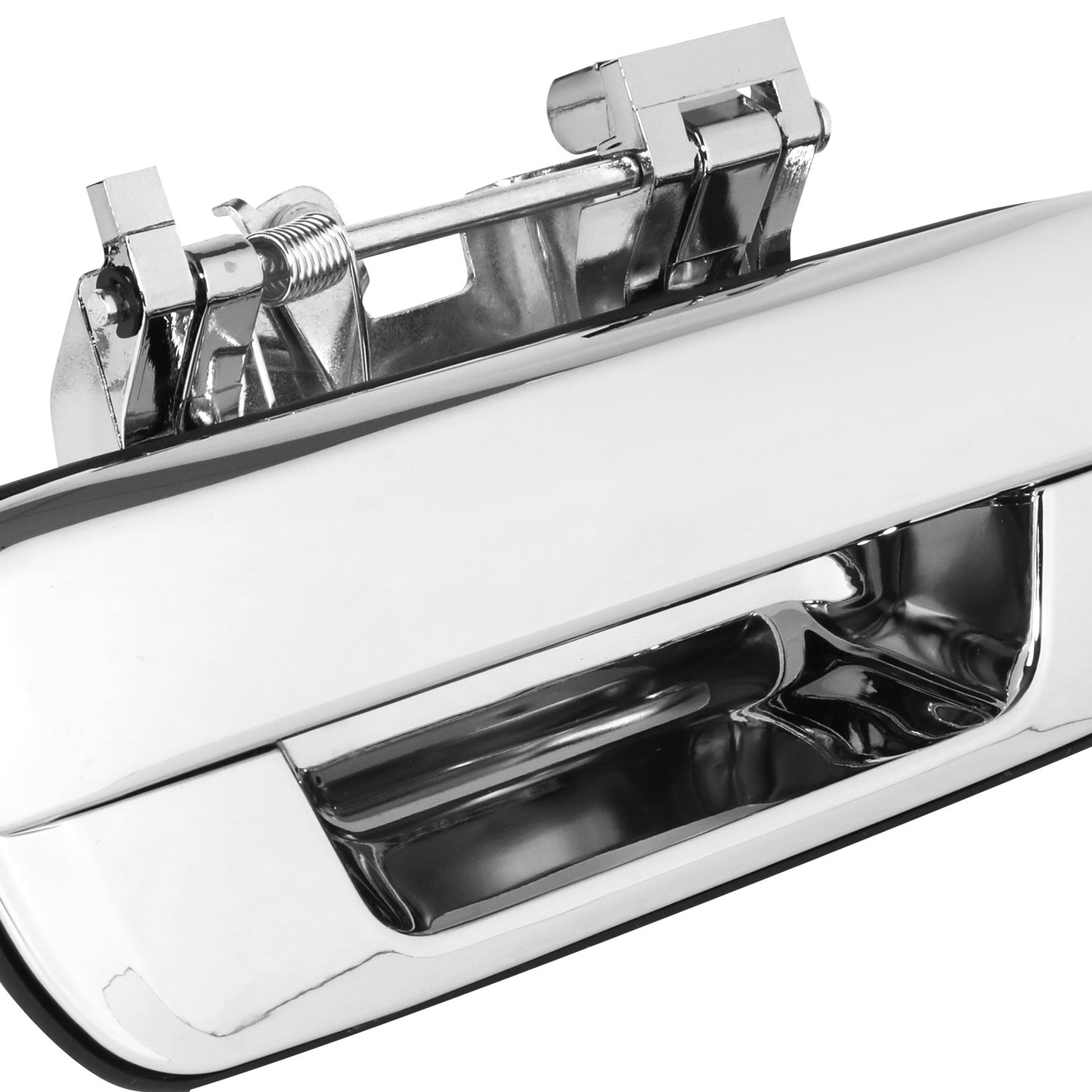 MANIJA DOOR HANDLE COVERS - CHEVY COLORADO 04-12/GMC CANYON 04-12 - ABS PLASTIC / STAINLESS STEEL - CHROME