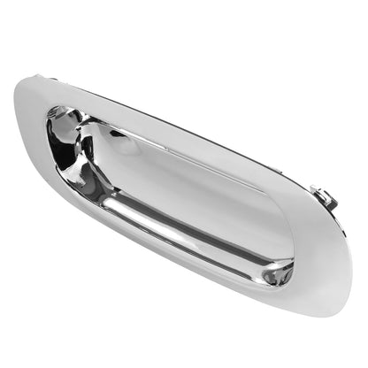 MANIJA DOOR HANDLE COVERS - 97-10 DODGE DAKOTA/06-09 MITSUBISHI RAIDER/ 11 RAM DAKOTA - BEZEL ONLY - ABS PLASTIC - CHROME