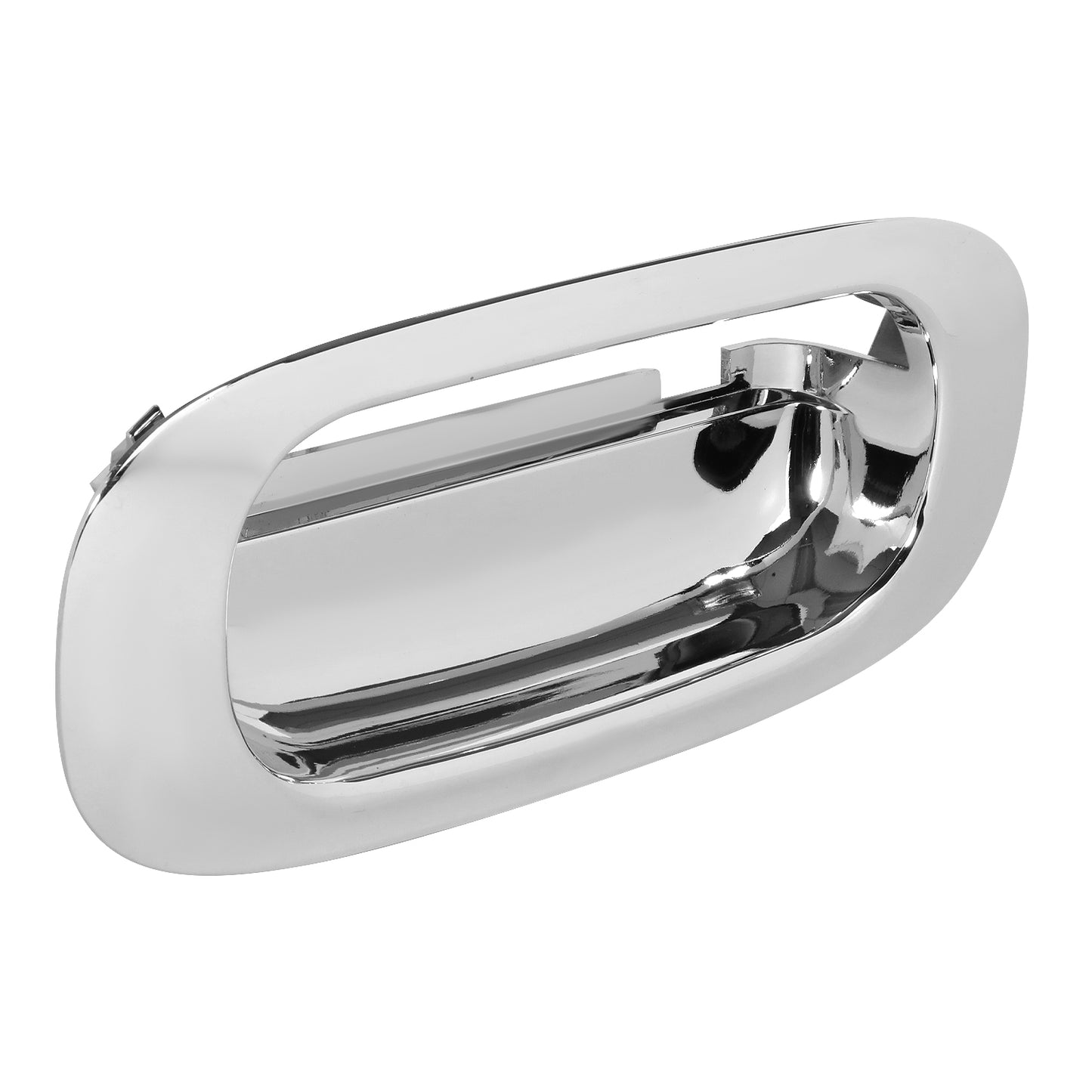 MANIJA DOOR HANDLE COVERS - 97-10 DODGE DAKOTA/06-09 MITSUBISHI RAIDER/ 11 RAM DAKOTA - BEZEL ONLY - ABS PLASTIC - CHROME