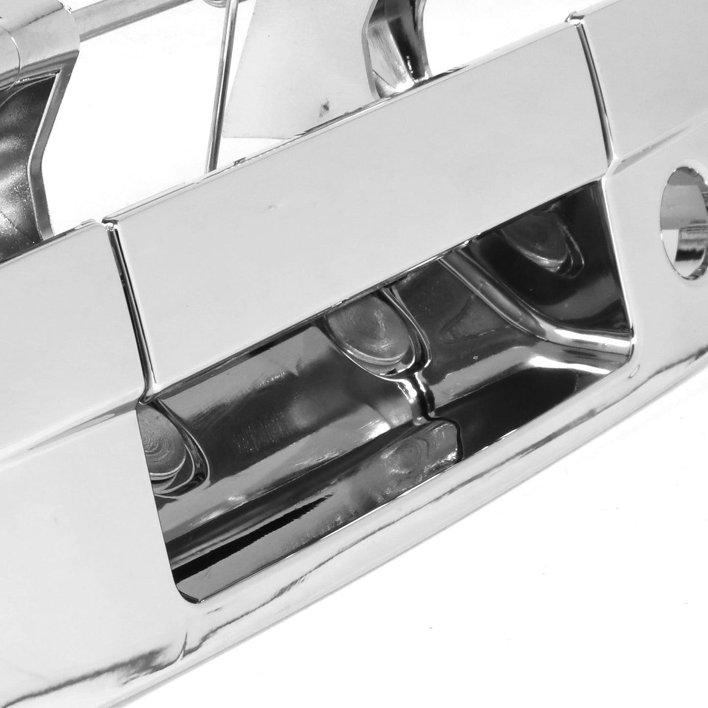 MANIJA DOOR HANDLE COVERS - 09-21 RAM 1500-3500 - ABS PLASTIC / STAINLESS STEEL - CHROME